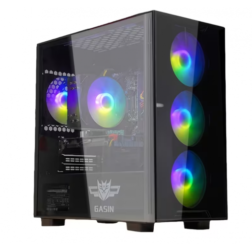 تجميعة قيمنج من شركة قايسن Gaming PC with Intel Core I5-12400F Processor/16GB DDR5 RAM/1TB SSD/8GB Nvidia GeForce RTX 3050 Graphics/ Black