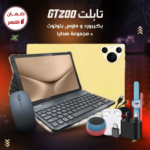 كمبيوتر لوحي شاشة كبيرة 10.1 إنش بدقة عالية وواضحة. ذاكرة ضخمة 16GB رام و1000GB تخزين. يدعم شبكة 5G لتصفح سريع وثابت. كاميرا خلفية 30MP وأمامية 13MP بوضوح عالي.